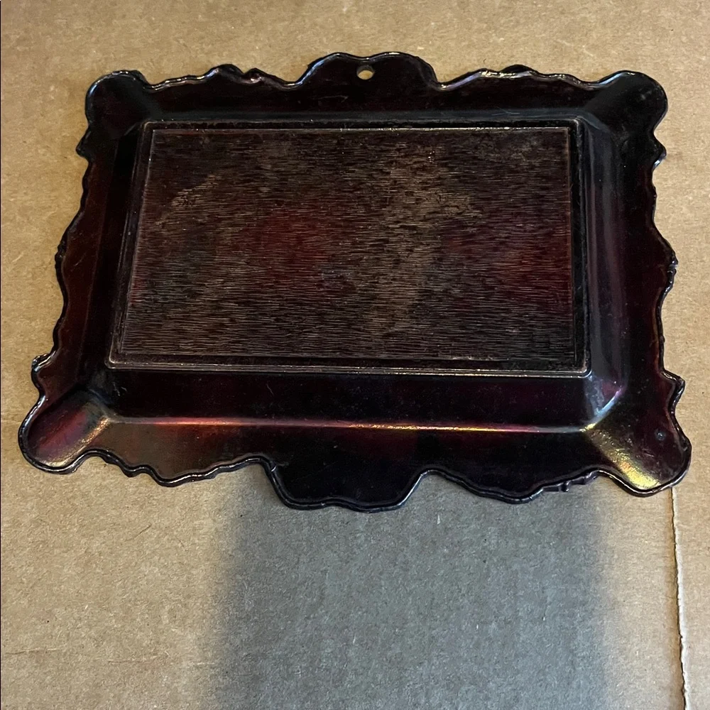 Elegant Bronze Decorative Tray / wall plaque